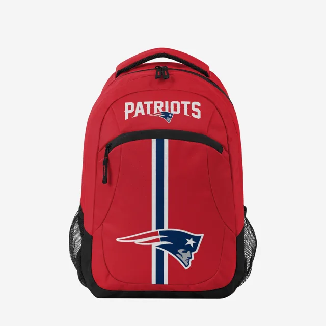 New England Patriots Sac à dos d'action de couleur alternative rouge