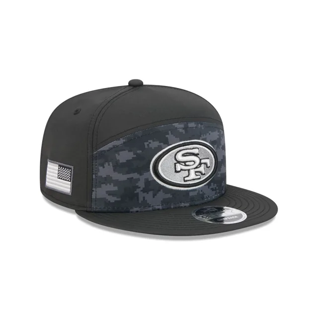San Francisco 49ers 2026 Salut au service Panneau divisé 9FIFTY Snapback Hat