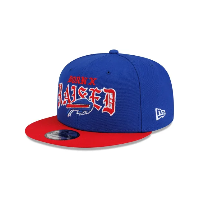 Born x Raised x Buffalo Bills Casquette Snapback bicolore 9FIFTY