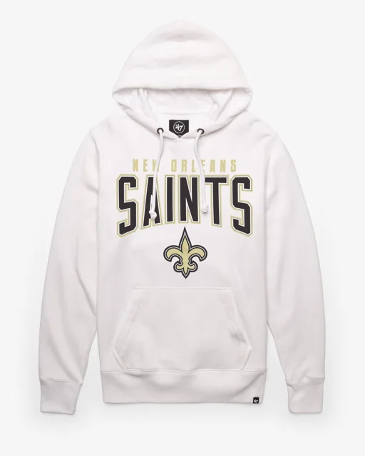 New Orleans Saints ÉLÉMENTS DE L'ÉQUIPE ARCH '47 HEADLINE HOOD