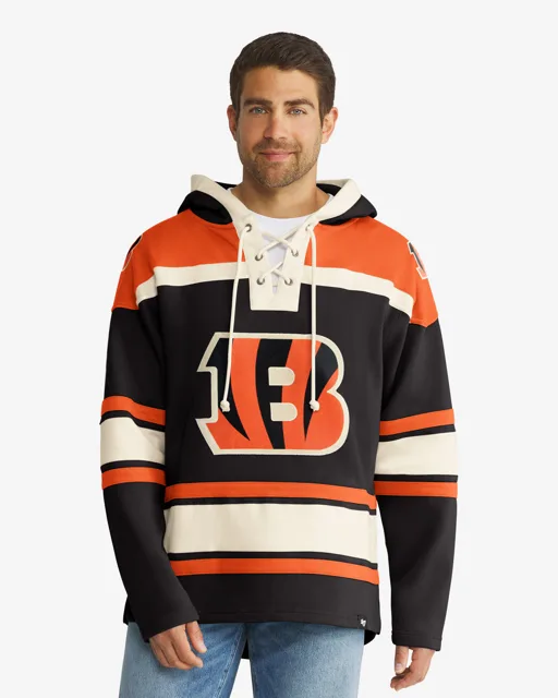 Cincinnati Bengals CAPUCHE LACER SUPÉRIEURE '47