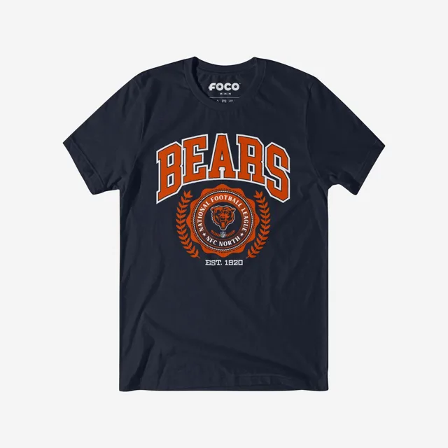 T-shirt à écusson de l'équipe Chicago Bears