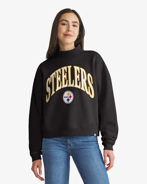 Pittsburgh Steelers PULL À COL MONTANT VANTAGE '47 POUR FEMME