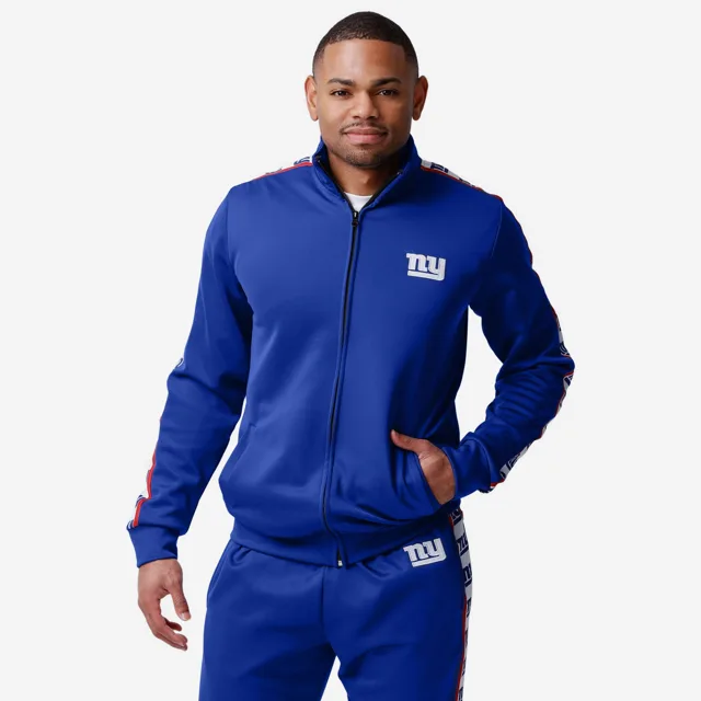 New York Giants Veste de survêtement à logo rayé