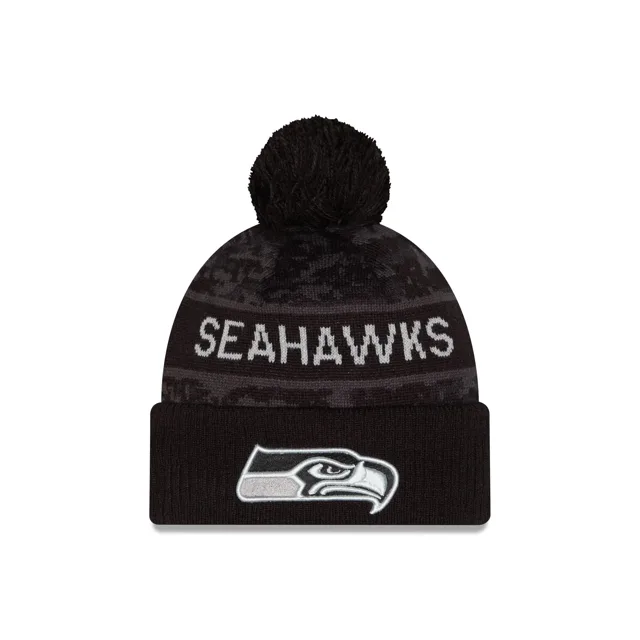 Seattle Seahawks 2026 Salut au service Pom Knit Hat