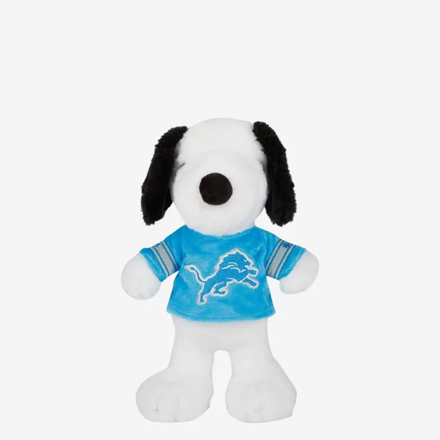 Detroit Lions Snoopy Peanuts Team Jersey Peluche