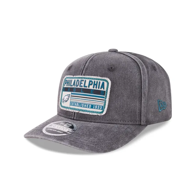 Philadelphia Eagles Faded Patch 9SEVENTY Chapeau extensible à boutons-pression