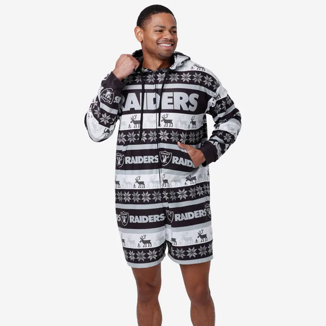 Las Vegas Raiders Pyjama une pièce court et laid