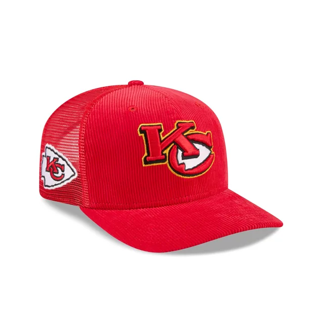 Kansas City Chiefs Casquette de camionneur en velours côtelé Deceptor 9SEVENTY