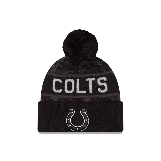Indianapolis Colts 2026 Salut au service Pom Knit Hat