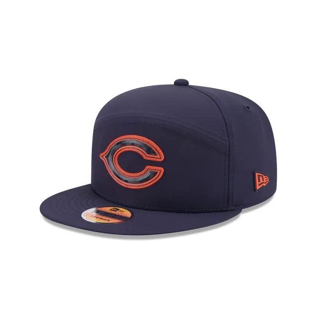 Chicago Bears 2026 Sideline Split Panel 9FIFTY Casquette Snapback