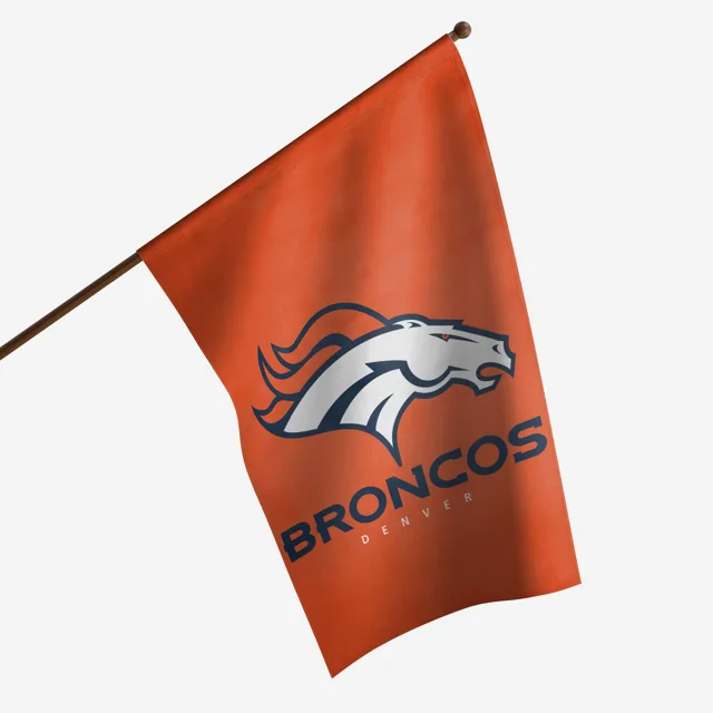 Denver Broncos Drapeau vertical solide