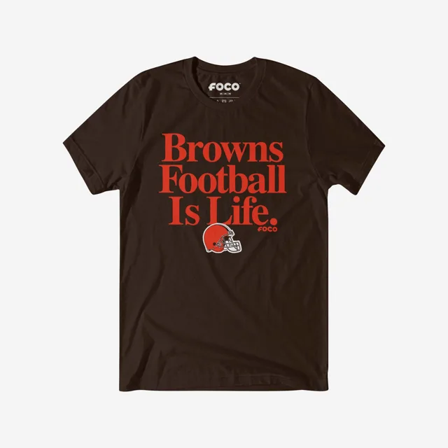 Cleveland Browns T-shirt Le football est la vie