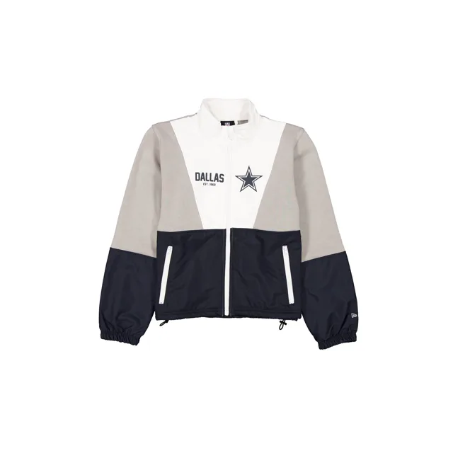 Dallas Cowboys Sweat-shirt entièrement zippé pour femmes