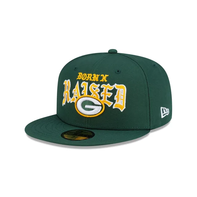 Né x Élevé x Green Bay Packers 59FIFTY Chapeau ajusté