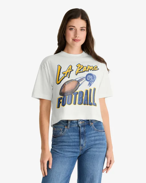 Los Angeles Rams HISTORIQUE DIME TIME '47 REED CITY TEE FEMME