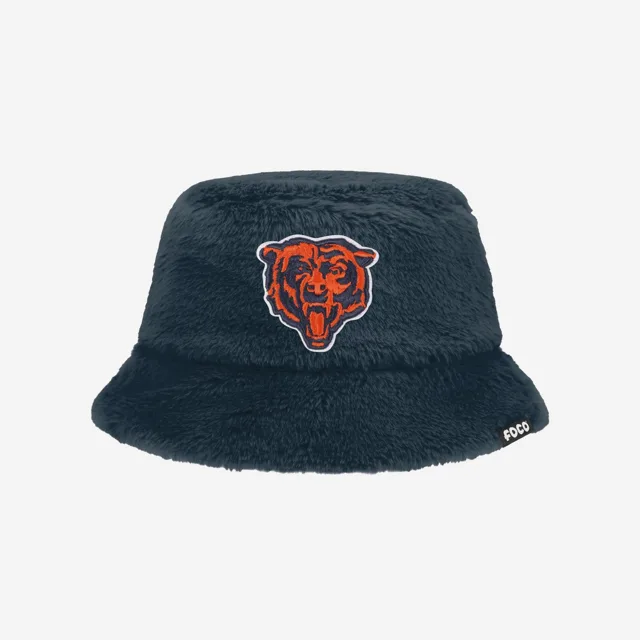 Chicago Bears Chapeau bob réversible en fausse fourrure