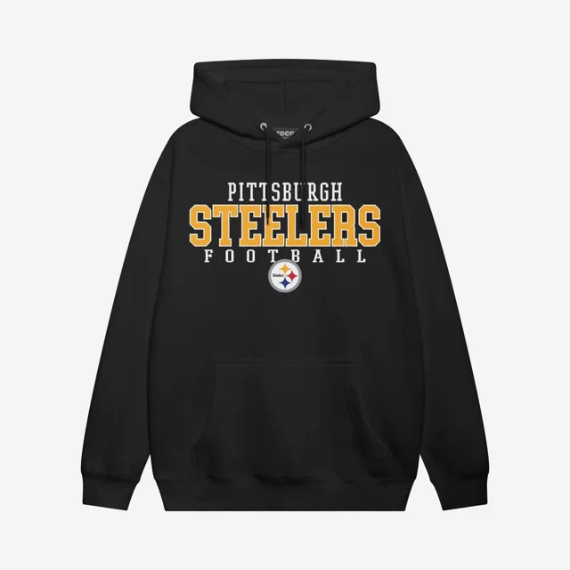 Pittsburgh Steelers Sweat à capuche avec logo de football