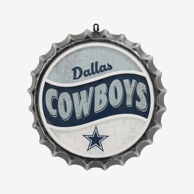 Dallas Cowboys Panneau mural rétroéclairé au néon LED pour bouchon de bouteille