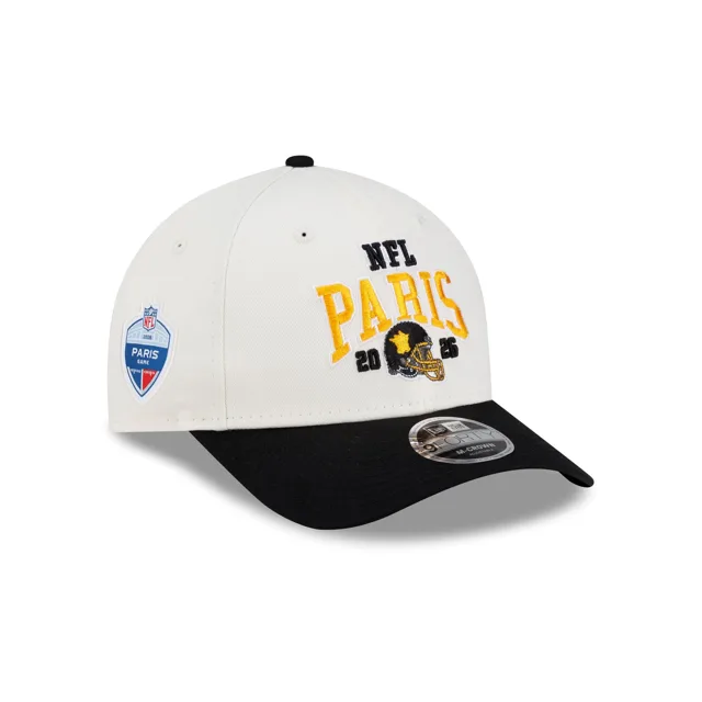 Pittsburgh Steelers 2026 Jeux Internationaux 9FORTY M-Crown Snapback Hat