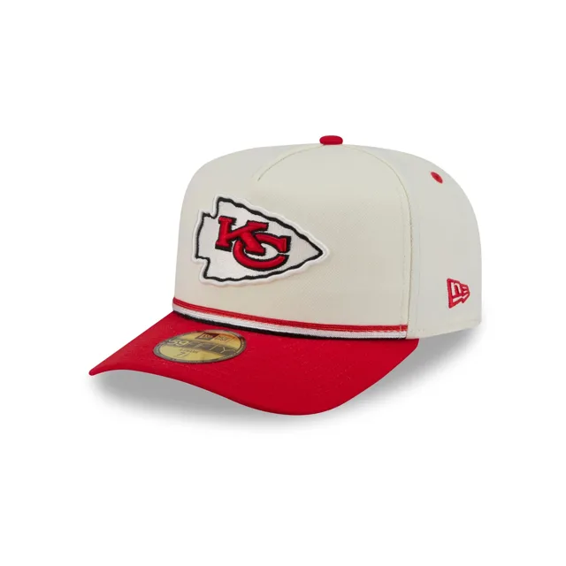 Kansas City Chiefs Chapeau ajusté à rayures vintage 59FIFTY A-Frame