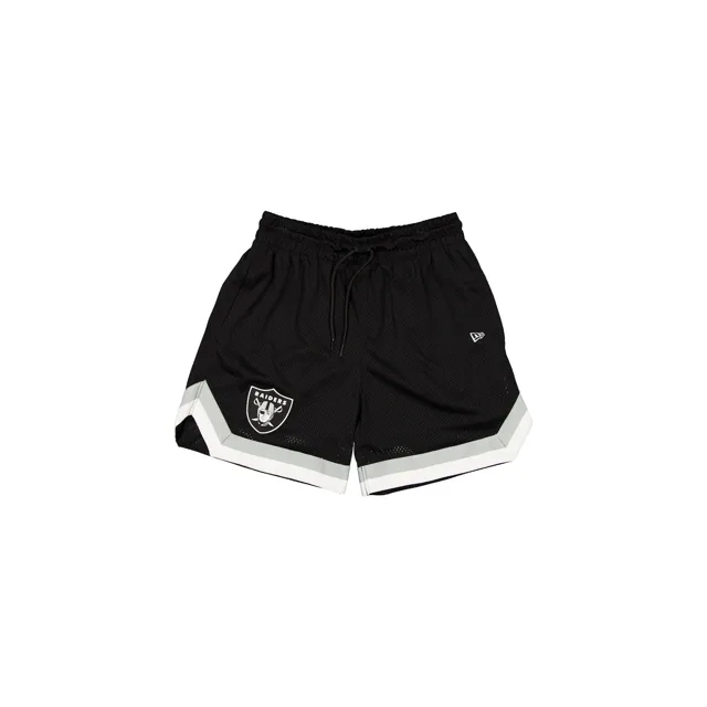 Short noir en maille Las Vegas Raiders