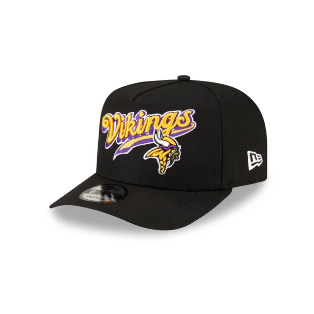 Born x Raised x Minnesota Vikings Script Noir 9FIFTY Casquette Snapback A-Frame
