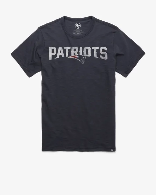 New England Patriots GRIT WORDMARK '47 SCRUM TEE