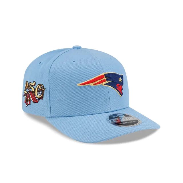 New England Patriots Chapeau extensible 9SEVENTY rouge, blanc et bleu