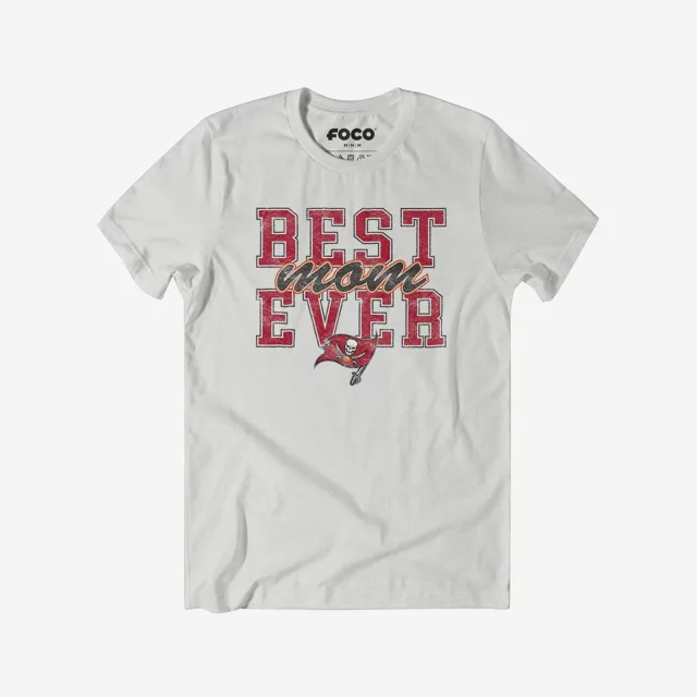 Tampa Bay Buccaneers T-shirt empilé la meilleure maman de tous les temps