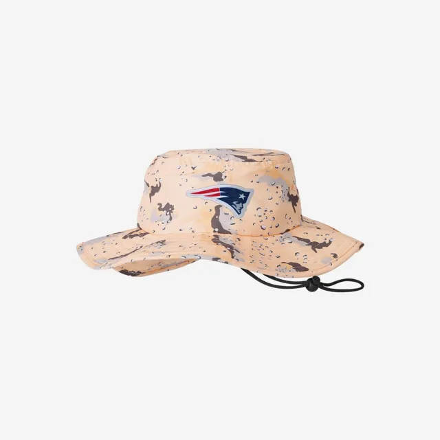 Chapeau Boonie camouflage désert clair New England Patriots
