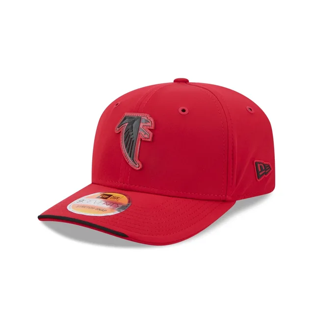 Atlanta Falcons 2026 Sideline Historic 9SEVENTY Chapeau extensible à bouton-pression