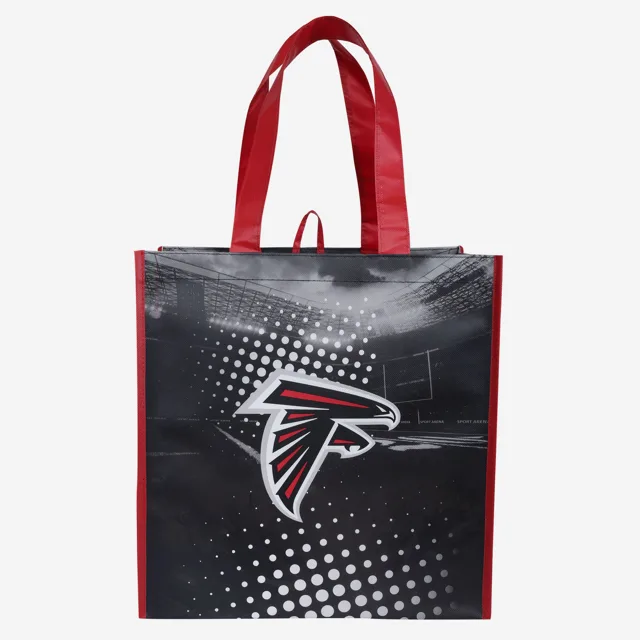 Atlanta Falcons Lot de 4 sacs à provisions réutilisables