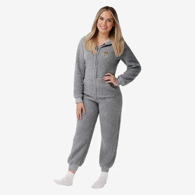 Los Angeles Rams Pyjama une pièce Sherpa pour femme