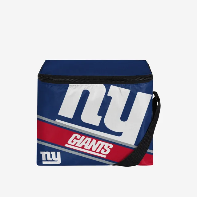 New York Giants Lot de 6 glacières avec grand logo et rayures