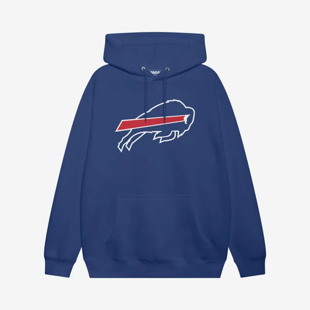 Sweat à capuche avec logo principal Buffalo Bills