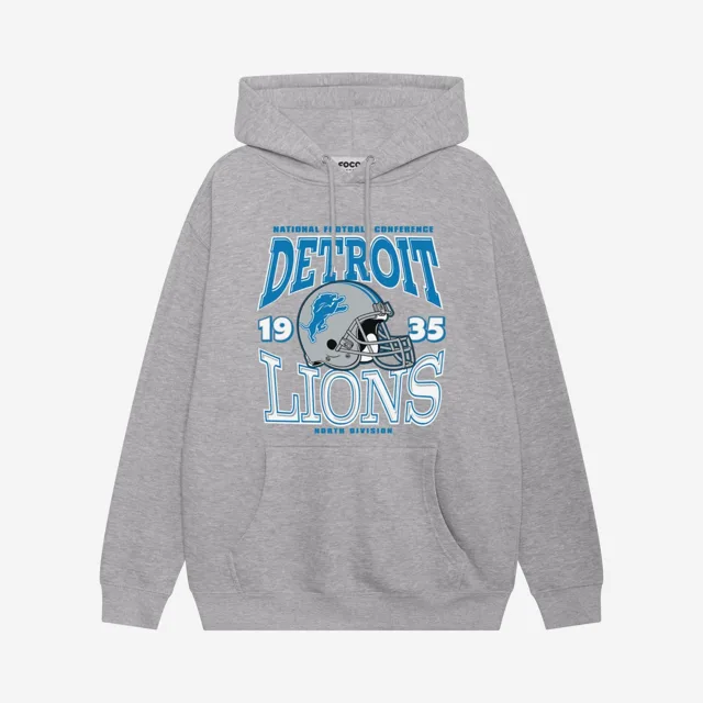Sweat à capuche Detroit Lions Classic Team Casque