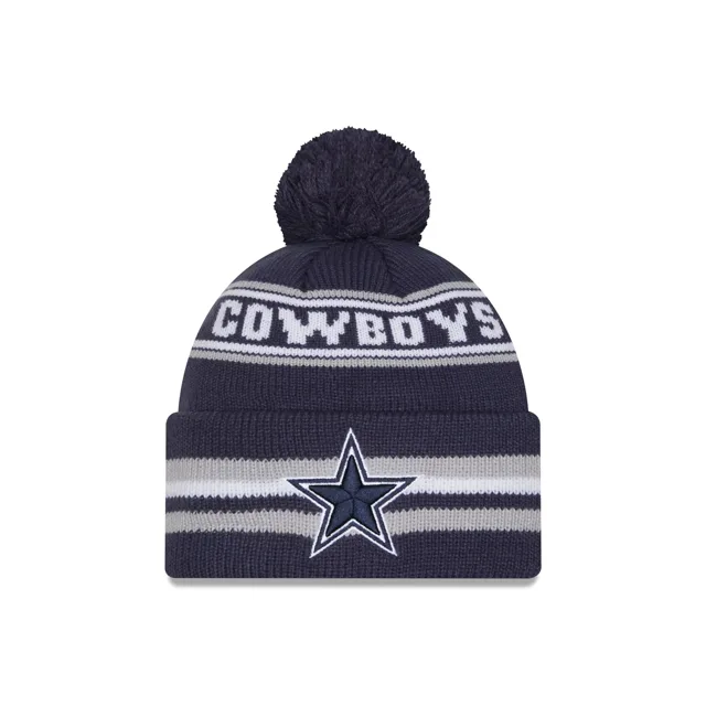 Dallas Cowboys Bonnet classique en tricot à pompon