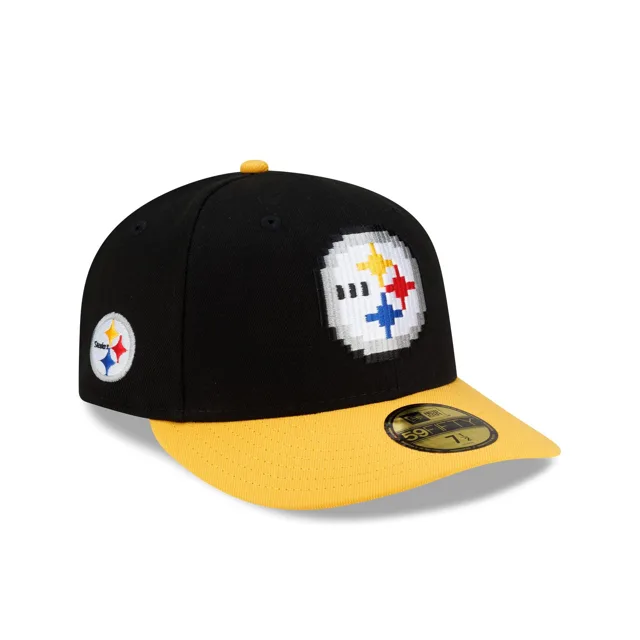 Chapeau extensible à bouton-pression Pittsburgh Steelers Pixel 9SEVENTY