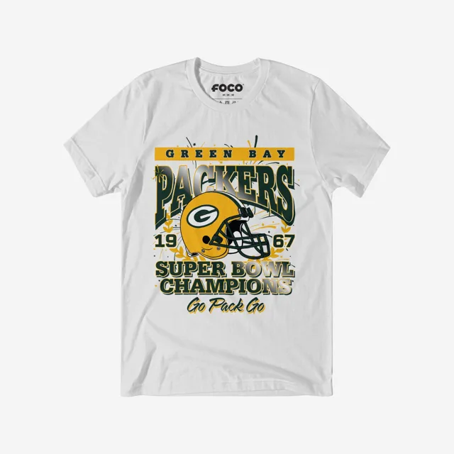 Green Bay Packers T-shirt commémoratif du Super Bowl