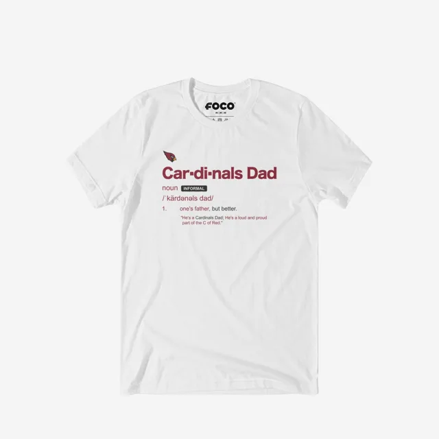 Arizona Cardinals T-shirt définition papa