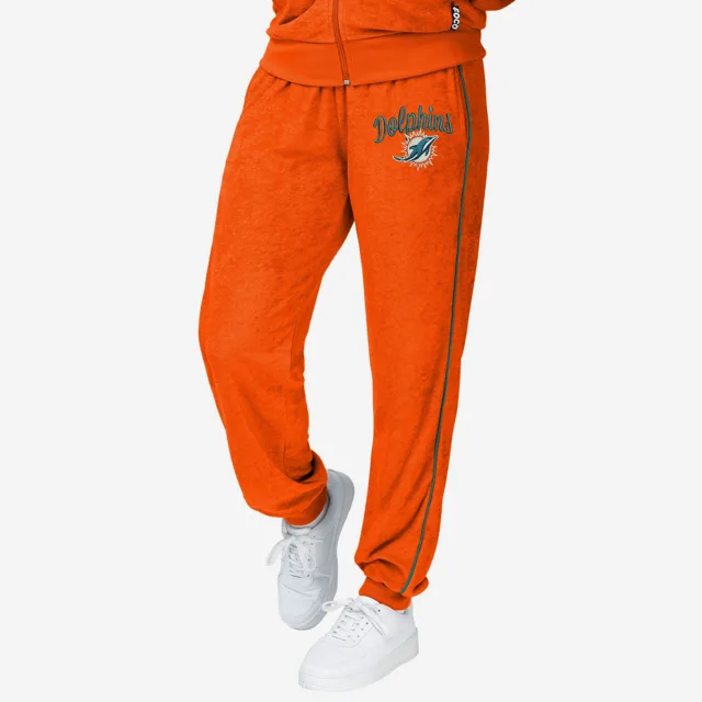 Miami Dolphins Pantalon de jogging en tricot Terry pour femme