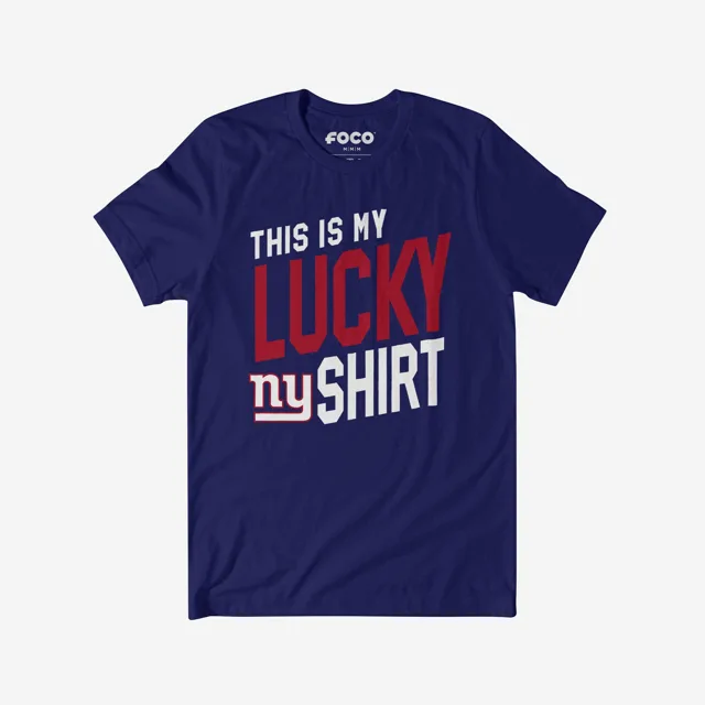 New York Giants C'est mon T-Shirt porte-bonheur