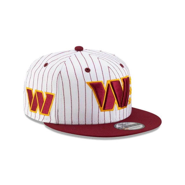 Washington Commanders Deceptor Pinstripe 9FIFTY Casquette Snapback