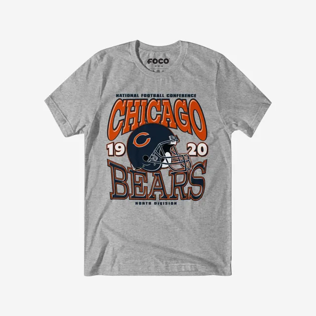 Chicago Bears T-shirt casque d'équipe classique