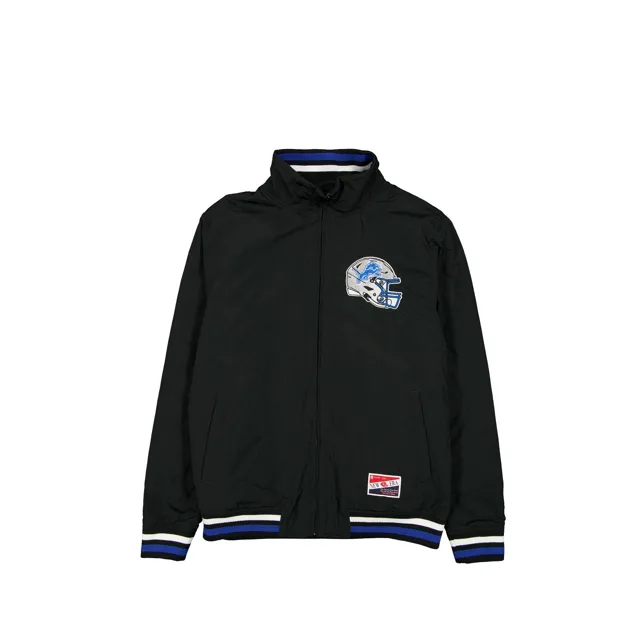 Veste en nylon rétro Detroit Lions