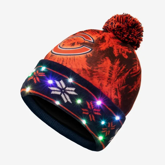 Bonnet lumineux Chicago Bears avec grand logo