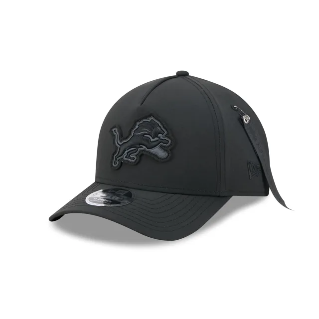 Alpha Industries x Detroit Lions Casquette Snapback 9FORTY M-Crown A-Frame en nylon noir