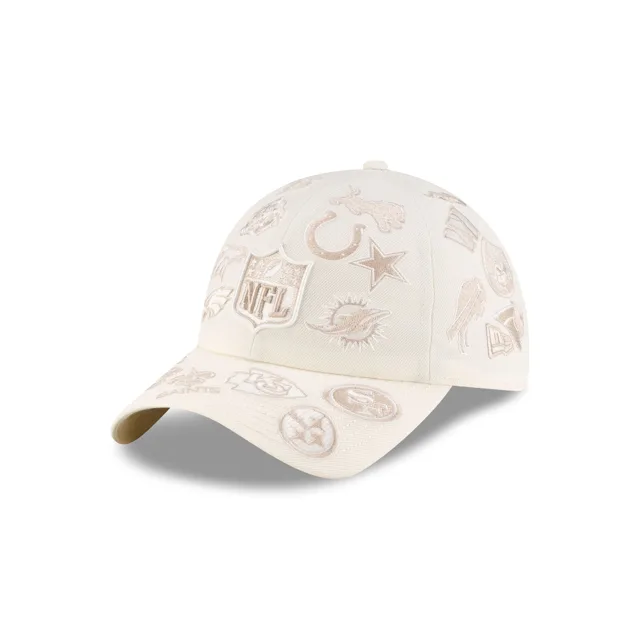 Bad Bunny x NFL Chrome Blanc Casquette réglable classique décontractée