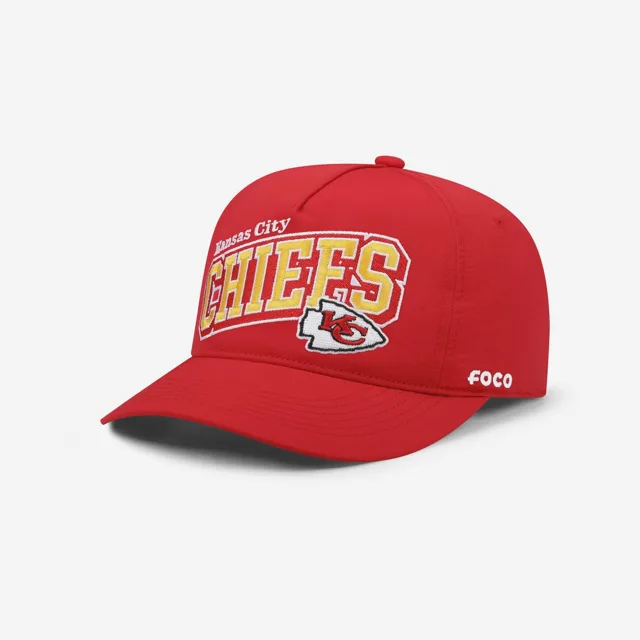 Kansas City Chiefs Casquette RF Poly Marquee ondulée